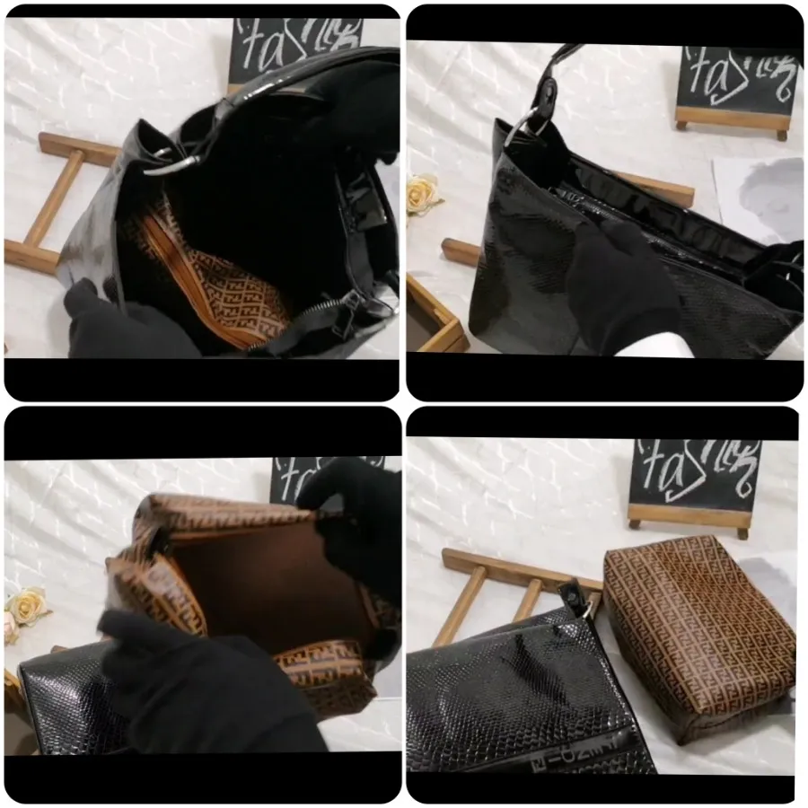 کیف ورنی دوتایی