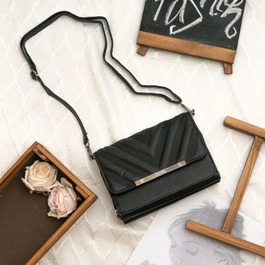 کیف پاسپورتی دو زیپ