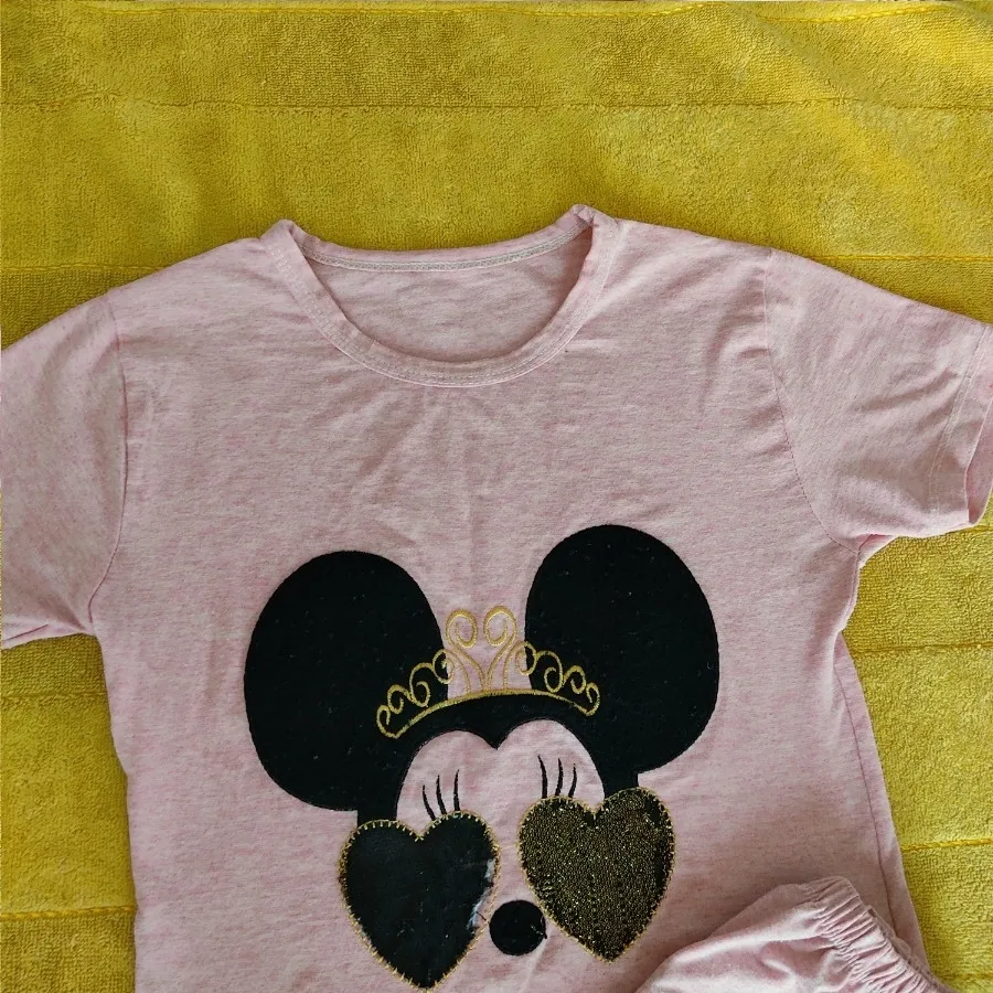 ست راحتی بلوز وشلوارک