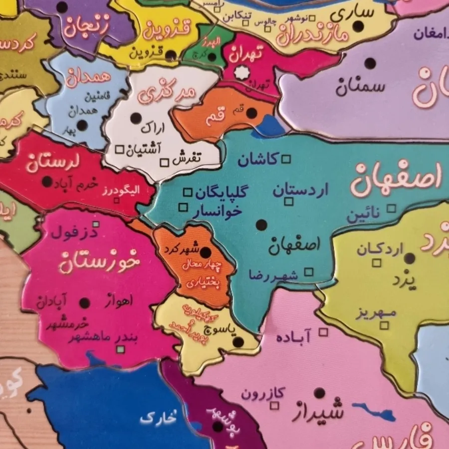 پازل نقشه