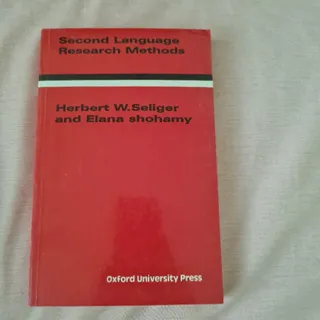 Second language research