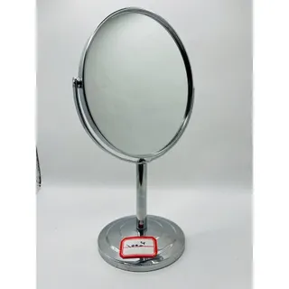آینه آرایشی پایه دار فلزی