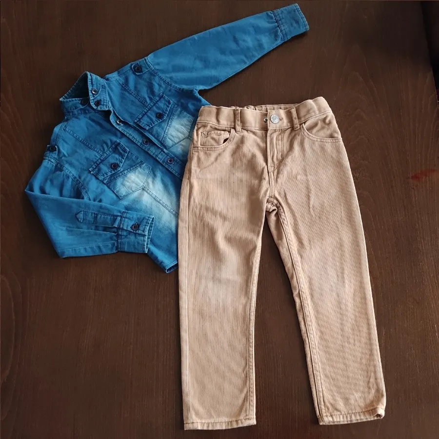 بلوز جین وشلوار h&m