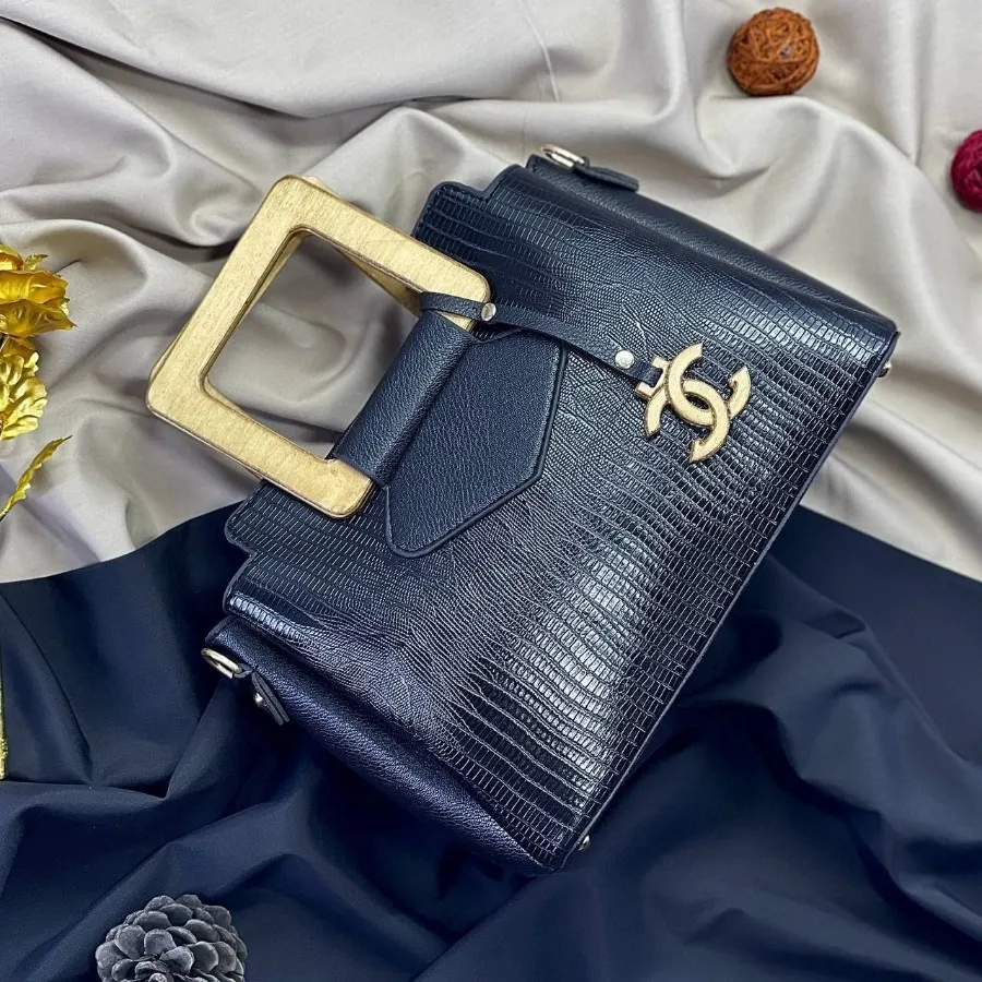 کیف دسته چوبی