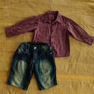 پیراهن وشلوارک