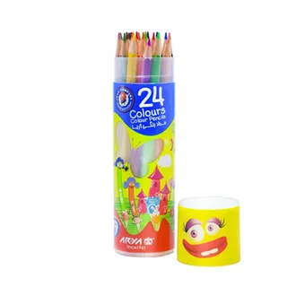 مداد رنگی 24 رنگ آریا