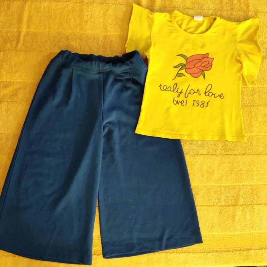 بلوز ودامن شلواری