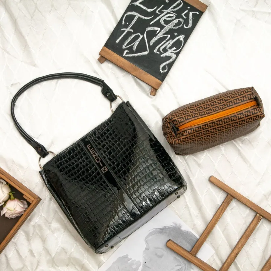 کیف ورنی دوتایی