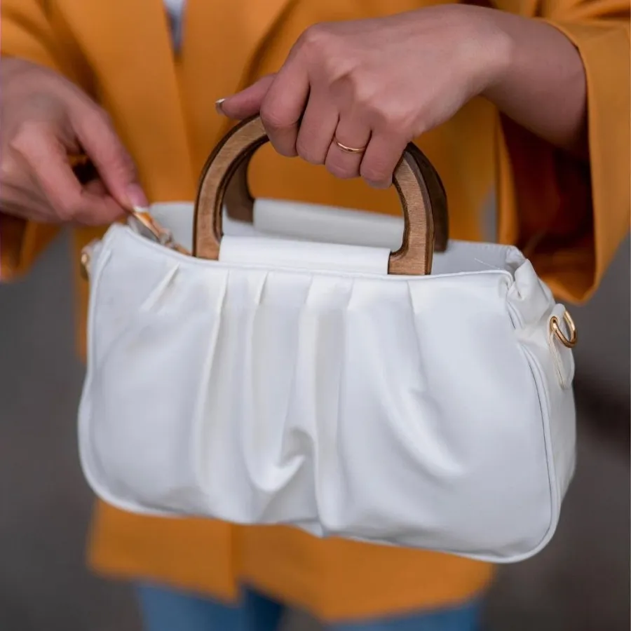 کیف مینیمال دخترانه چوبی