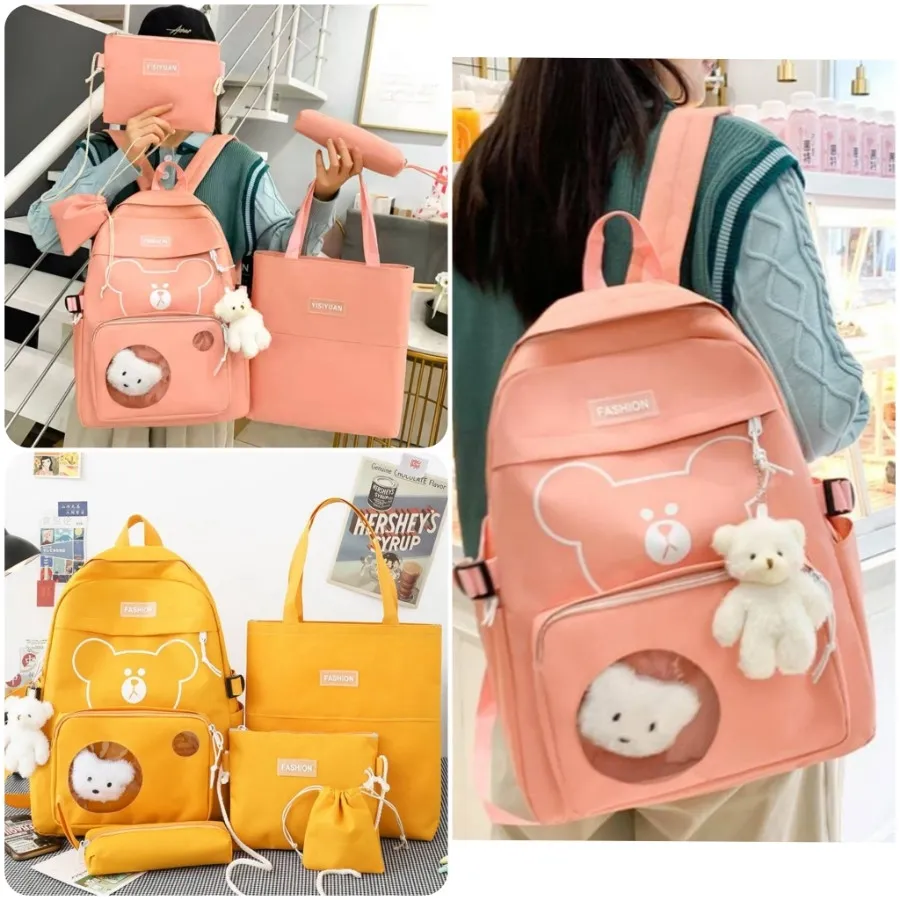 کوله پشتی ست 5تکه