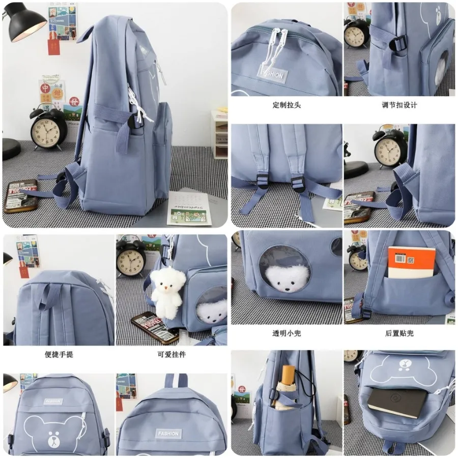 کوله پشتی ست 5تکه