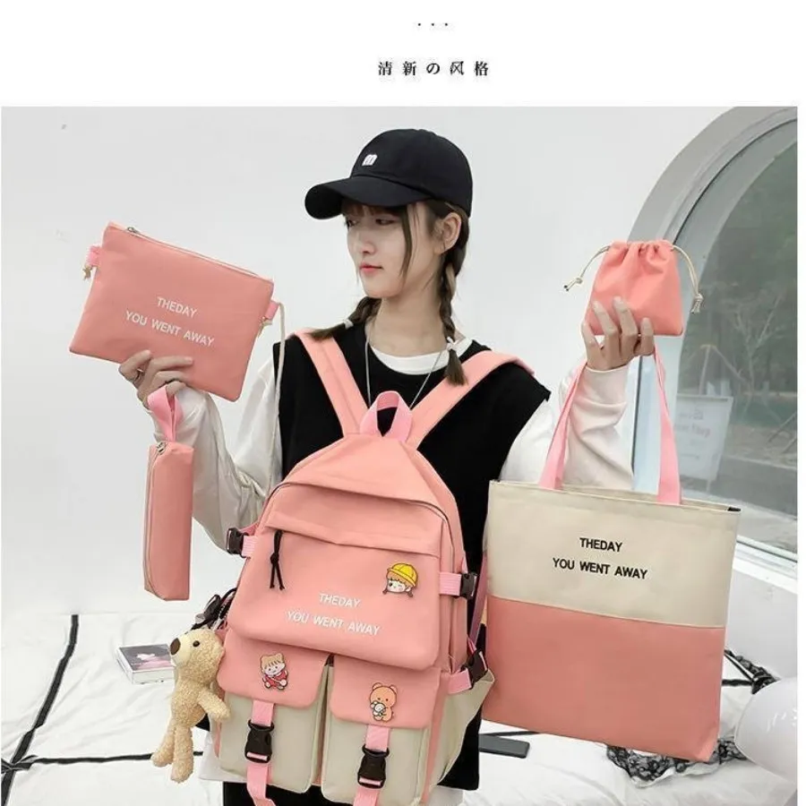 کوله پشتی ست 5تکه