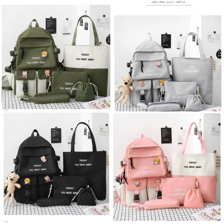 کوله پشتی ست 5تکه