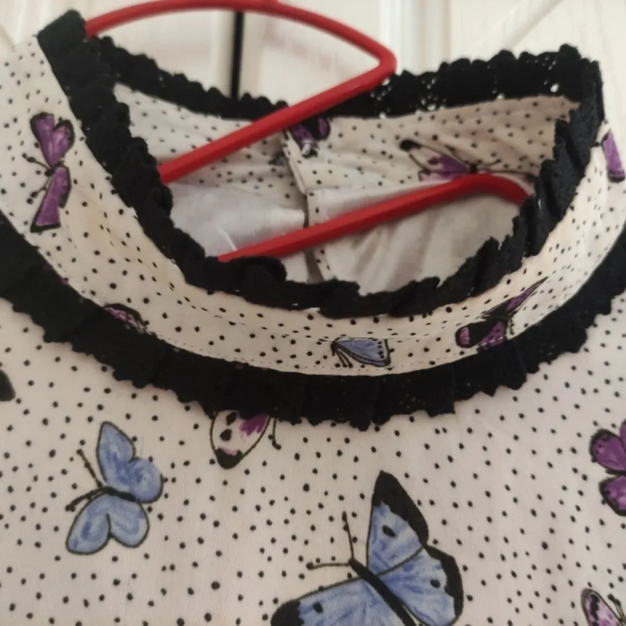 Topshop Butterfly Blouse