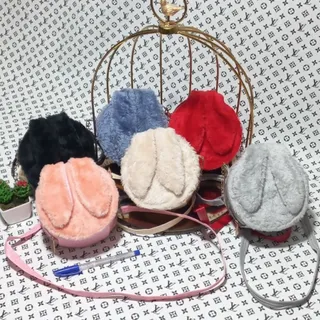 کیف گرد دخترانه خرگوشی