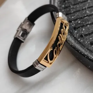 دستبند چرمی مردانه