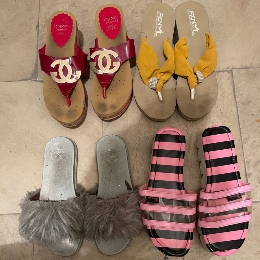 Fuzzy chanel 2024 slides