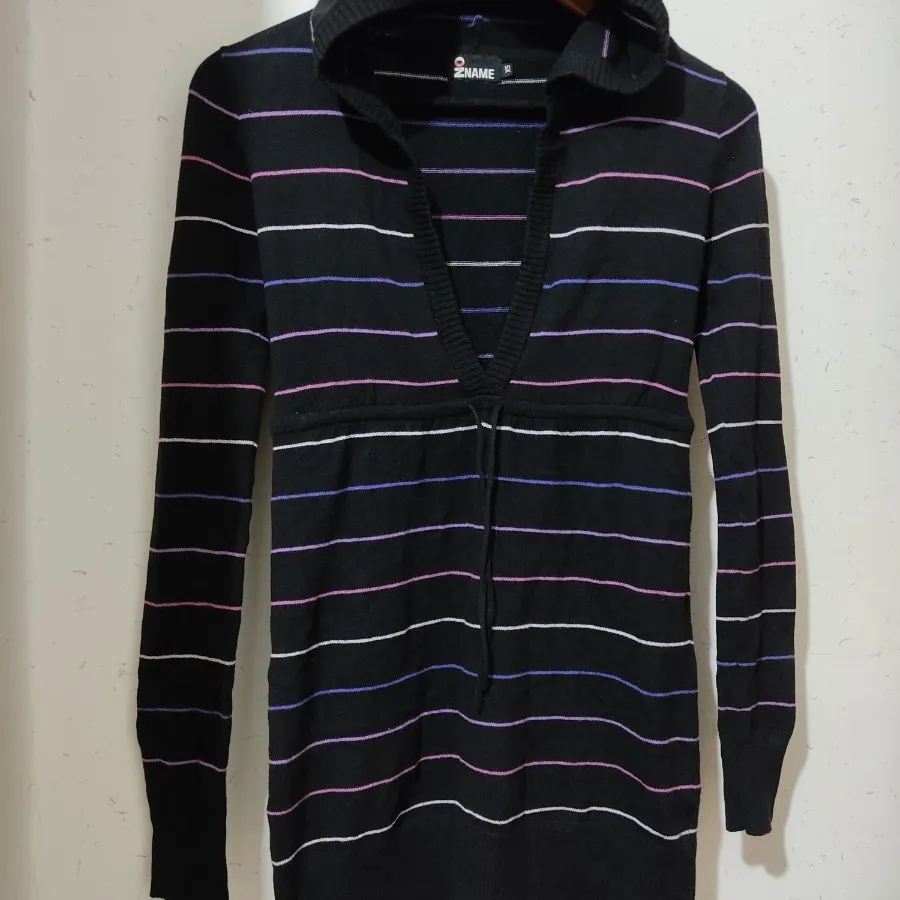 پیراهن بافت کلاه دار