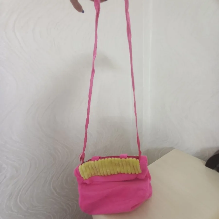 کیف طرح گل مخمل