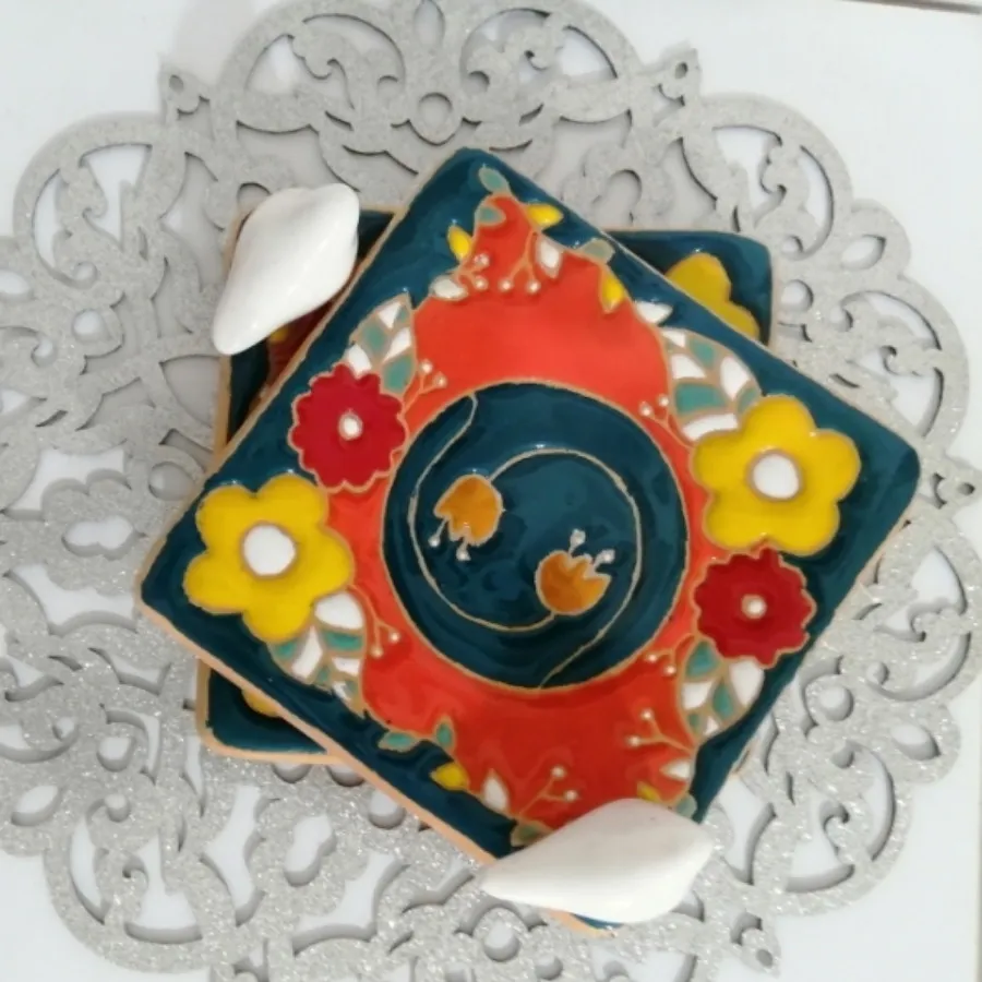 پیش دستی هفت رنگ
