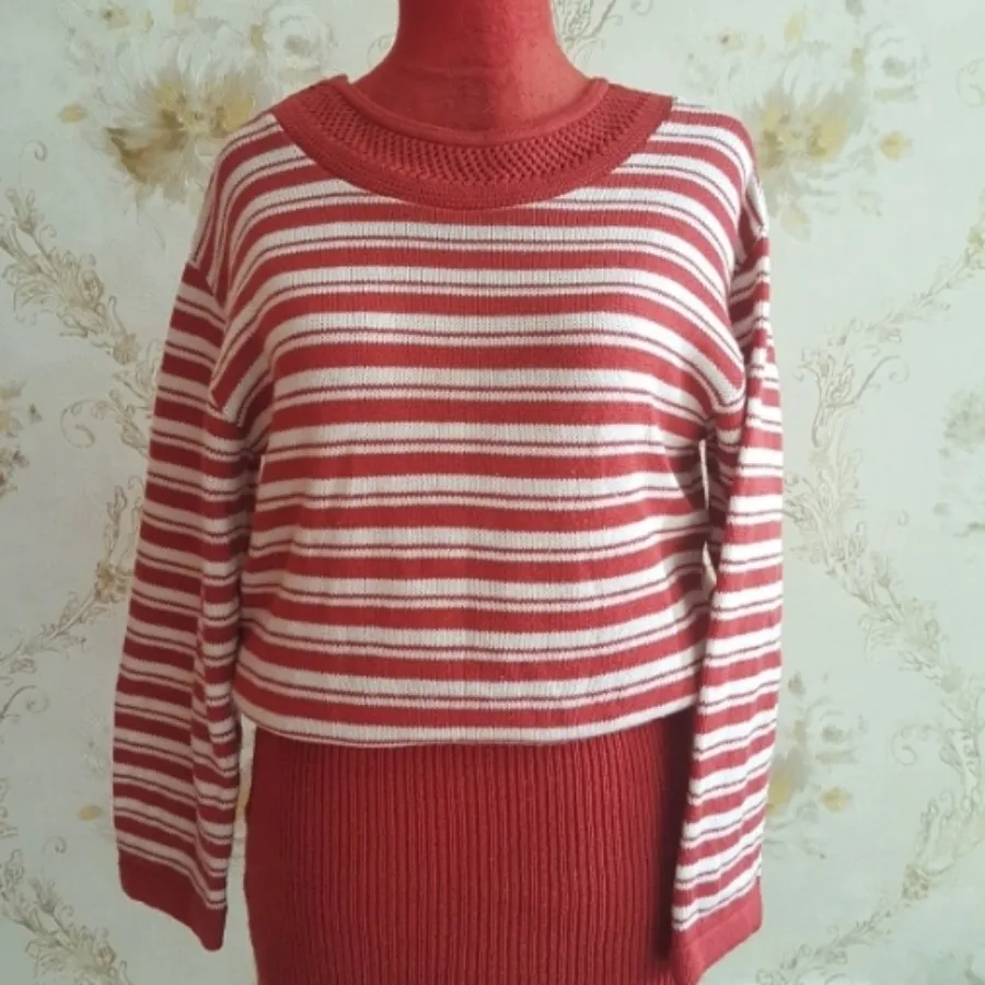 بلوز بافت راه راه