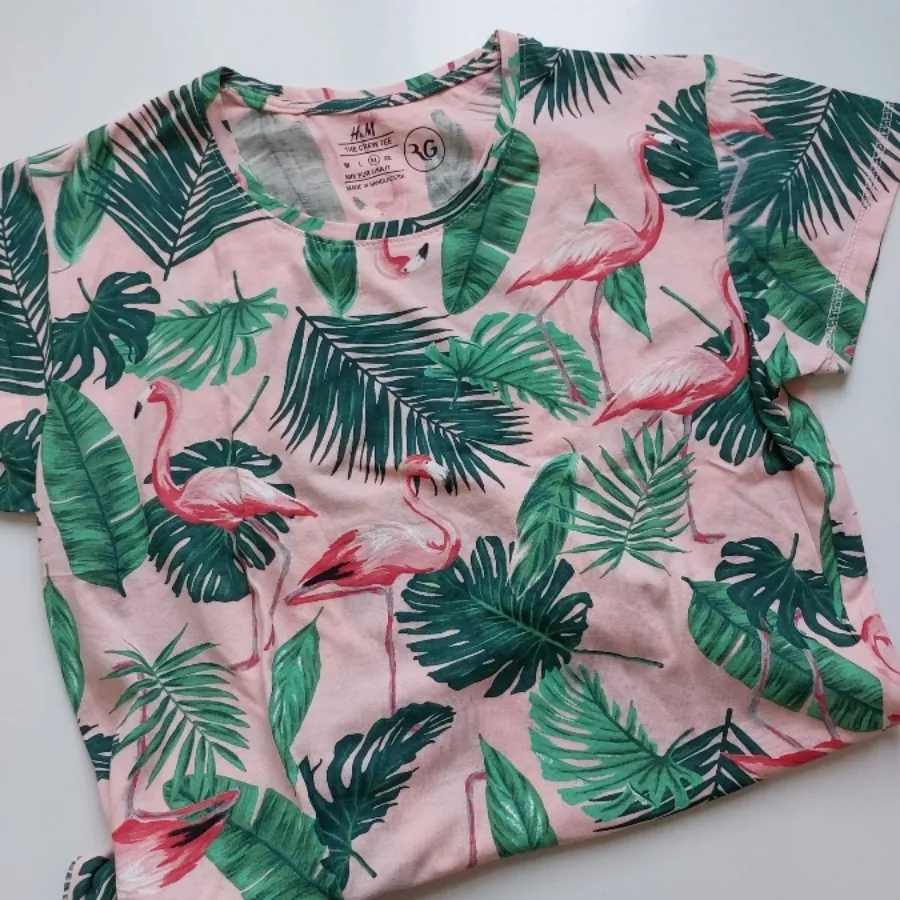 تیشرت نخی h&m