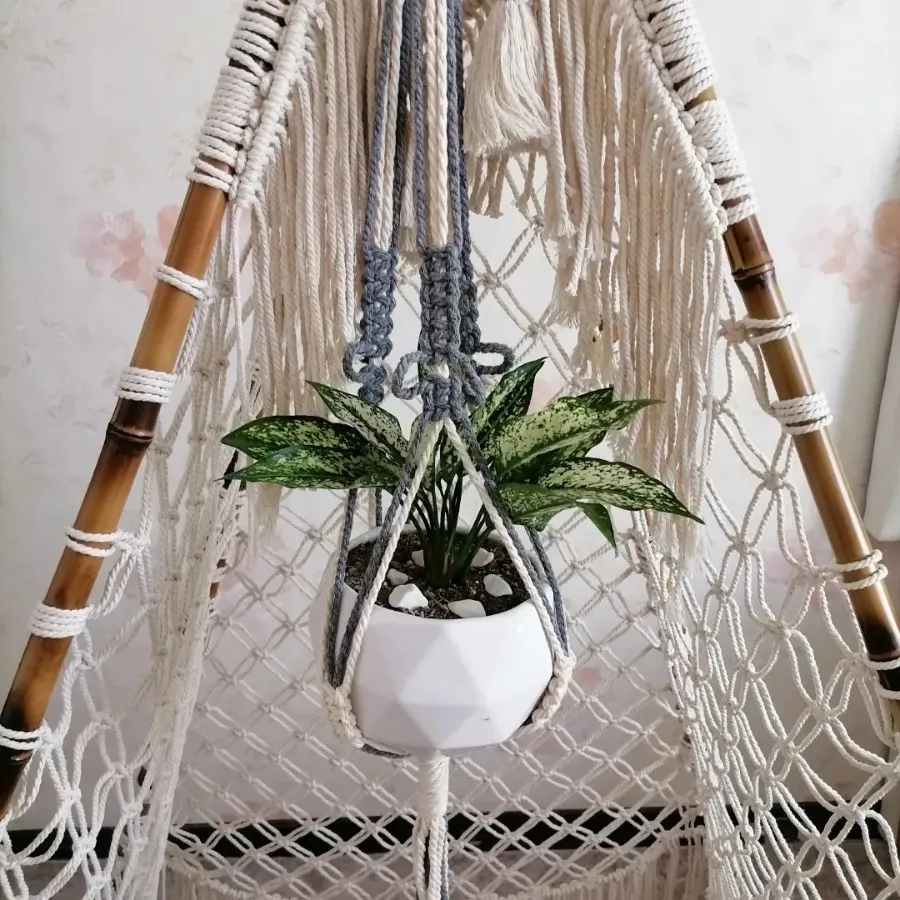 خیمه«چادر سرخپوستی»مکرومه