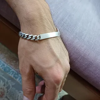 دستبند نقره ایتالیایی