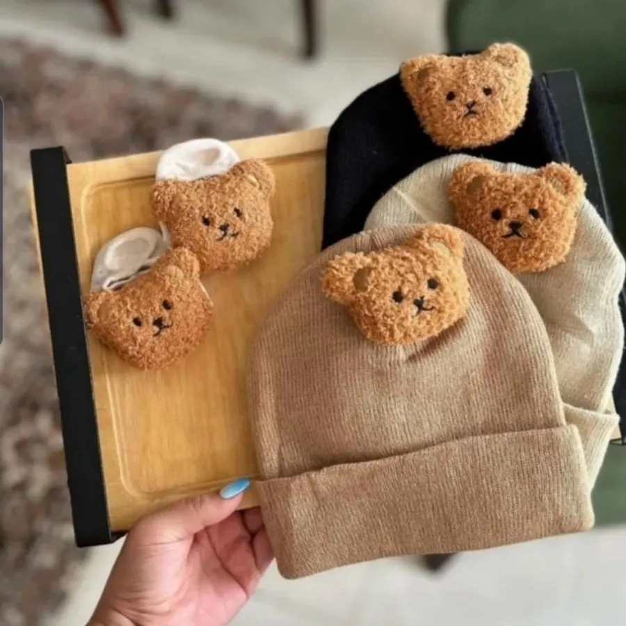 کلاه تدی نوزادی