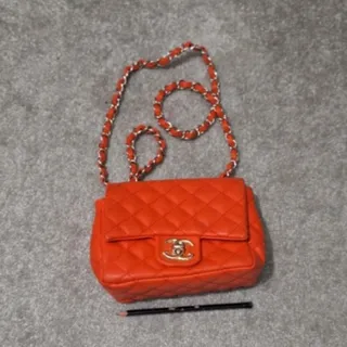 کیف نارنجی جذاب و خوشگل