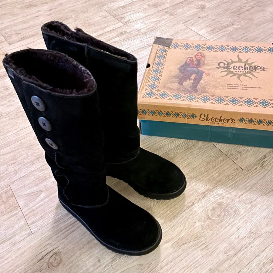 بوت چرم جیر Skechers