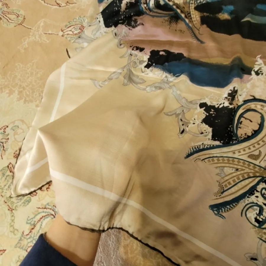 روسری قواره بزرگ حریر