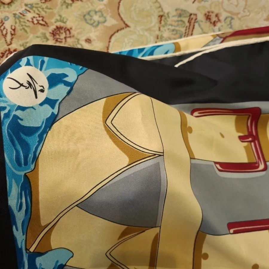 روسری حریر قواره بزرگ