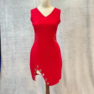 لباس مجلسی کوتاه قرمز