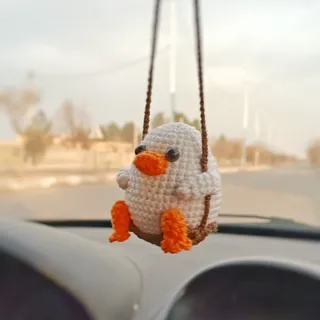 آویز ماشین اردک تاب سوار