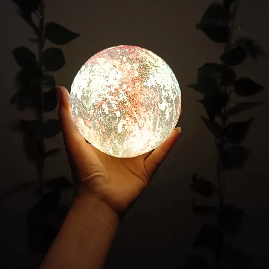 چراغ خواب کره ماه لمسی