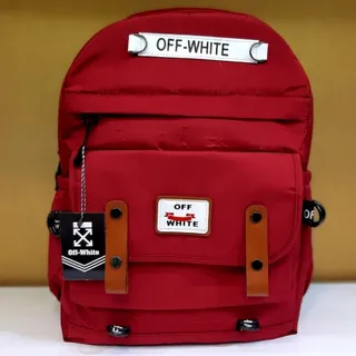 کوله پشتی off white قرمز