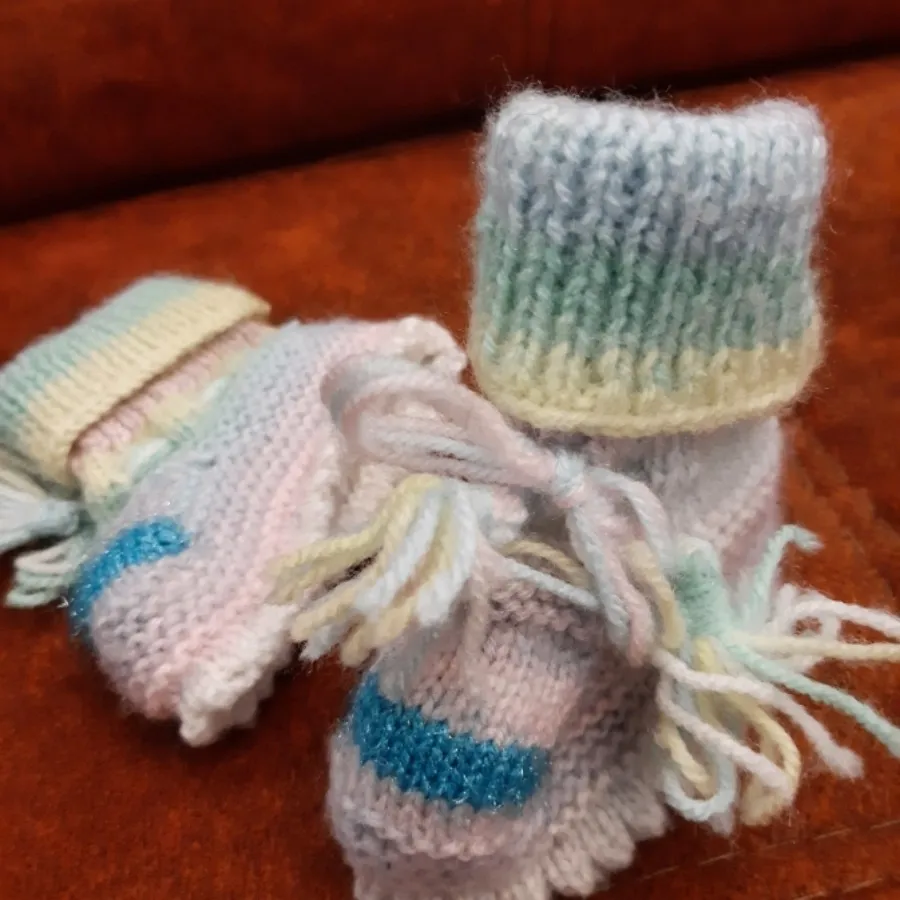 جوراب کفشی بافت نوزاد