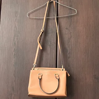 کیف چرم مصنوعی عسلی