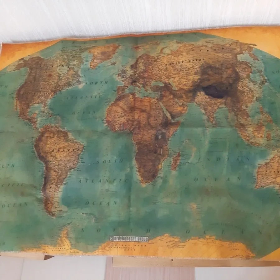 نقشه‌ی قدیمی جهان