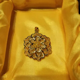 پلاک گل استیل طرح توری