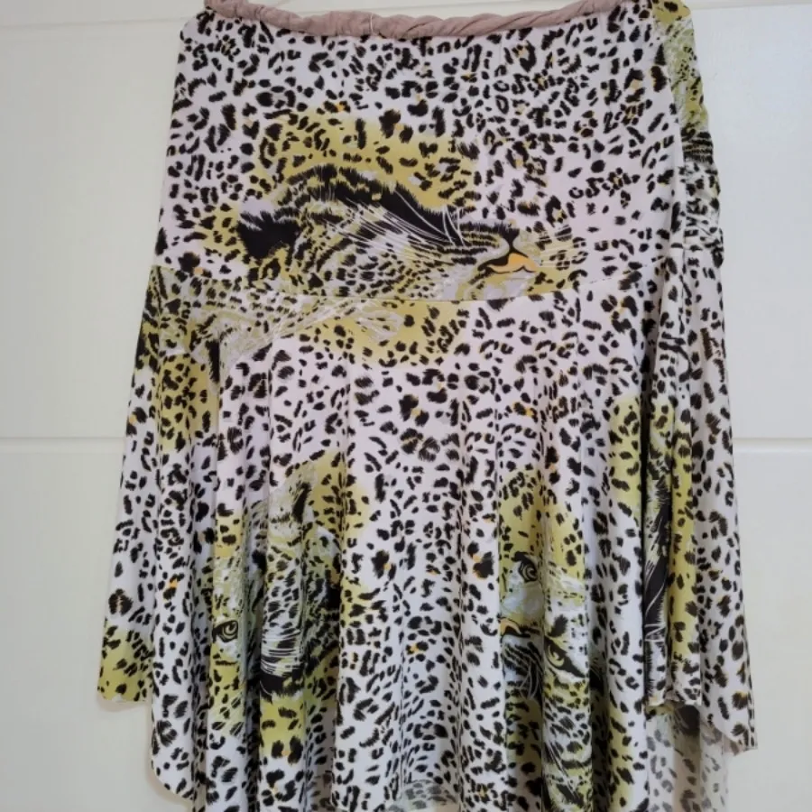 دامن ریون پلنگی