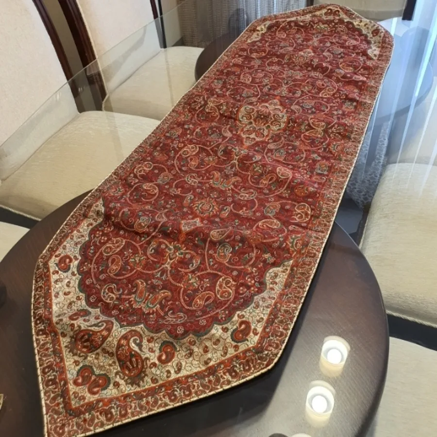 رومیزی چهار تکه ترمه