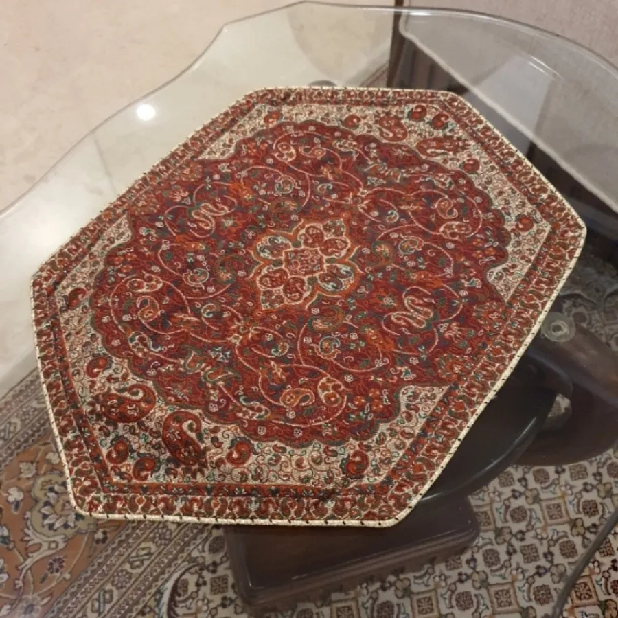 رومیزی چهار تکه ترمه