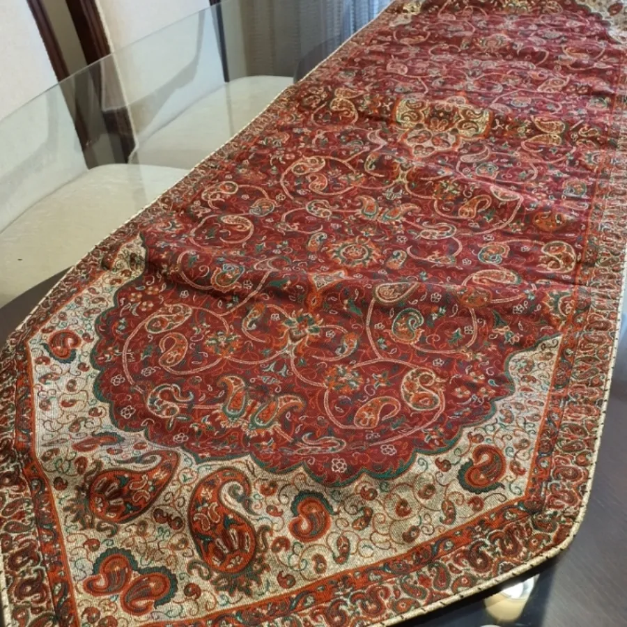 رومیزی چهار تکه ترمه