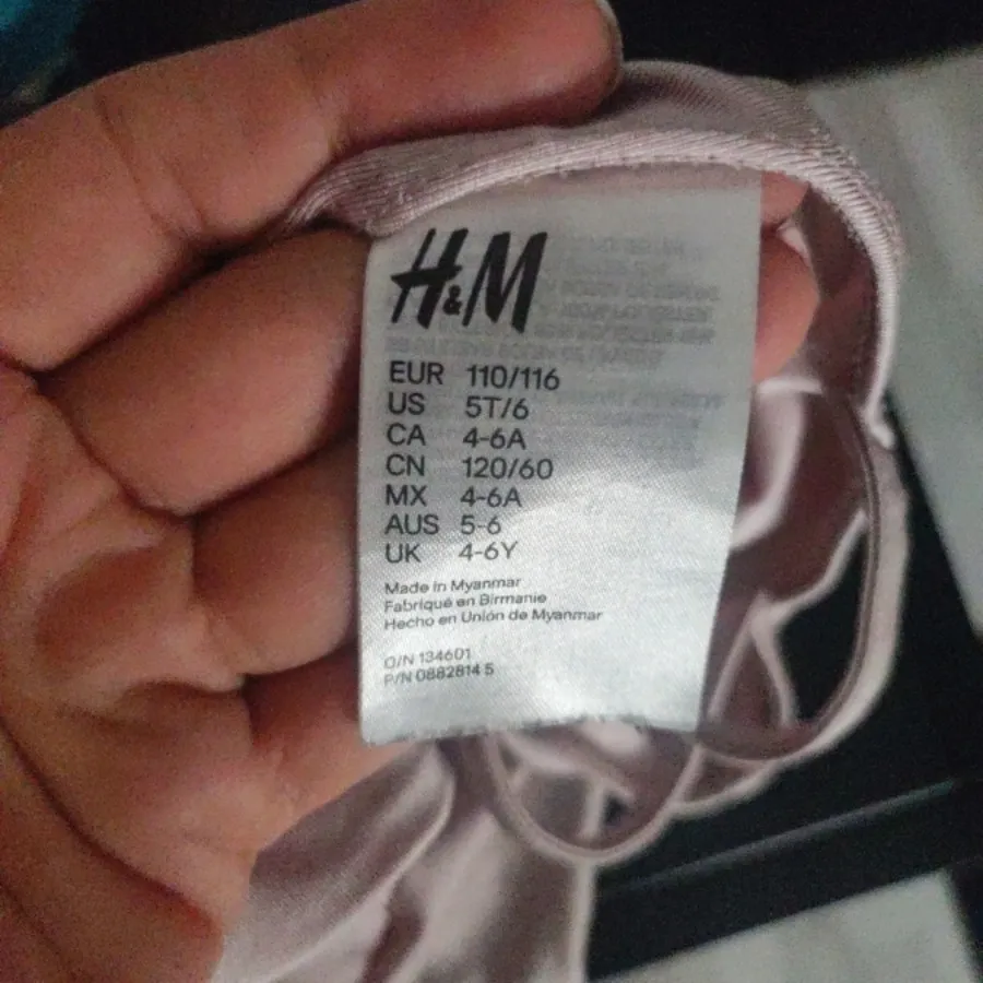 پیراهن دخترانه H&M