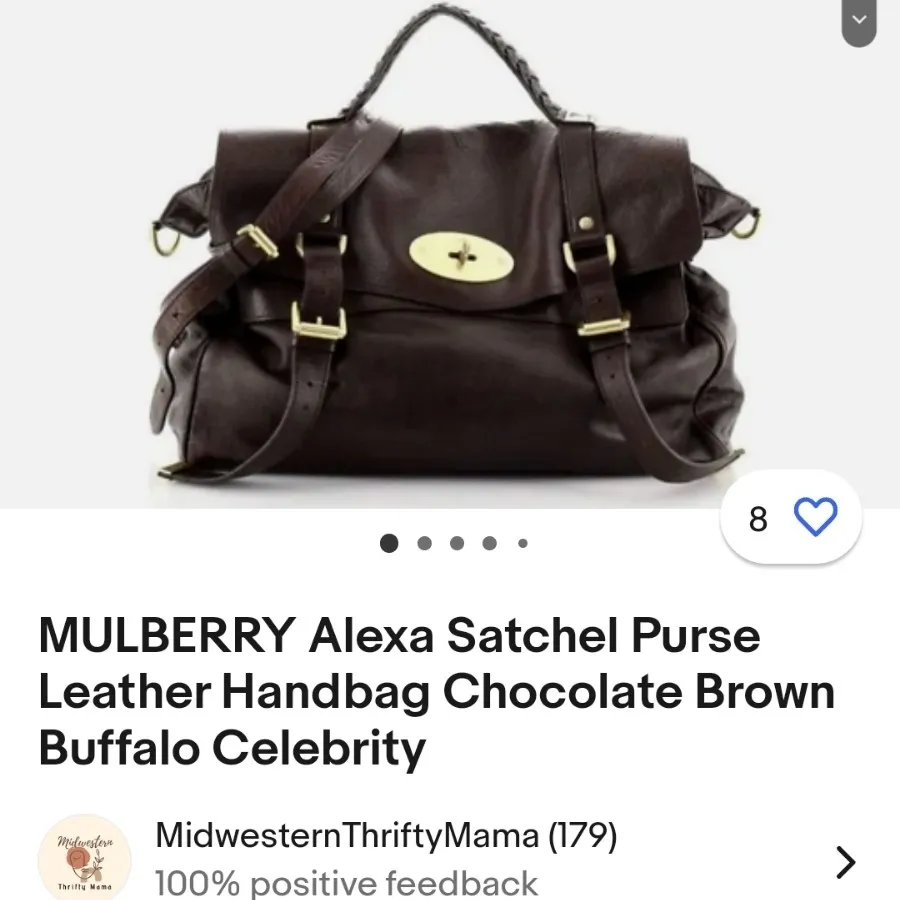 کیف لاکچری mulberry alexa