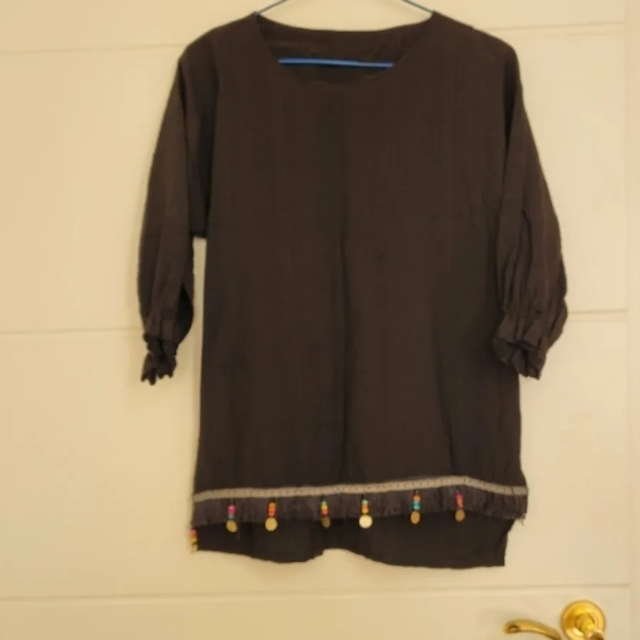 شومیز ابر و بادی دخترانه