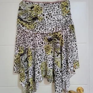 دامن ریون پلنگی