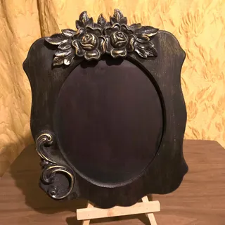 قاب چوبی آینه